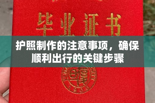 珠海护照制作的注意事项，确保顺利出行的关键步骤